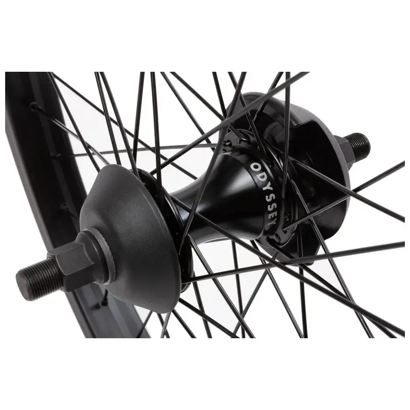 Roue arrière BMX 20'' STAGE2 CASSETTE Transmission côté droit noir #1