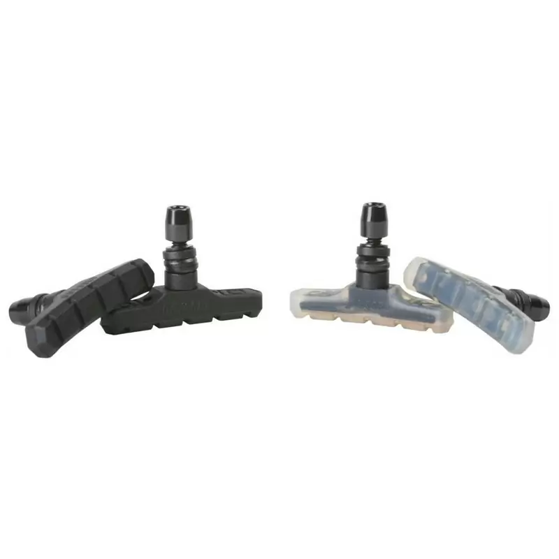 Coppia Pattini Freno BMX SLIM-4 Trasparente - image