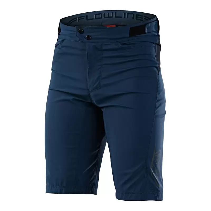 Pantaloncini MTB Flowline pratici e confortevoli blu Taglia 30 #1