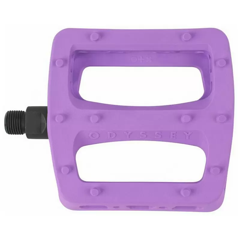 Coppia Pedali TWISTED PRO PC PEDAL 9/16'' Nylon/Alluminio Nero #4
