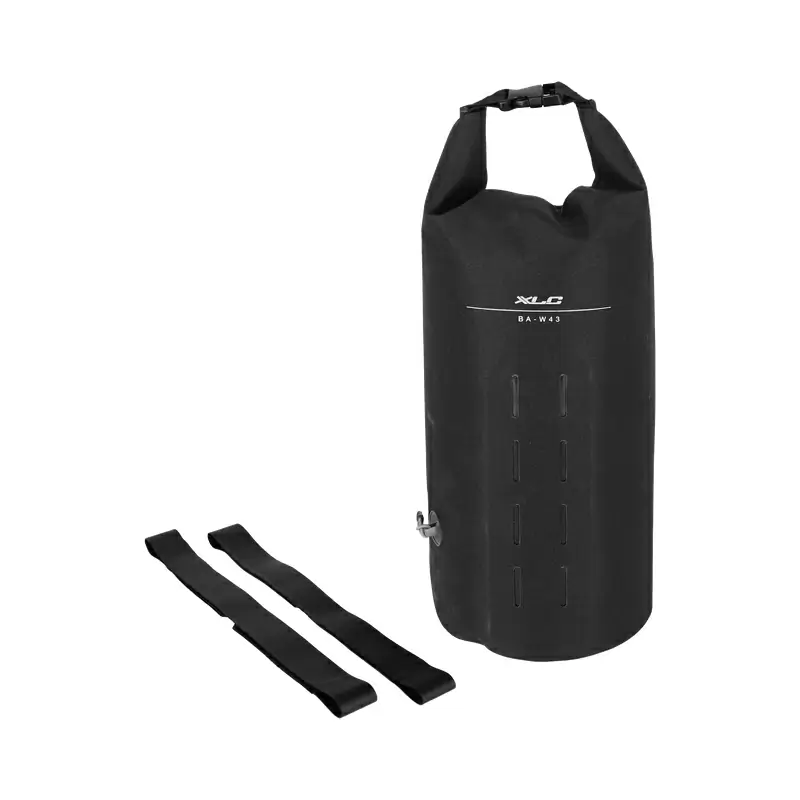 Wasserdichter Packsack 17 cm x 45 cm 7,5 l Schwarz BA-W43 - image