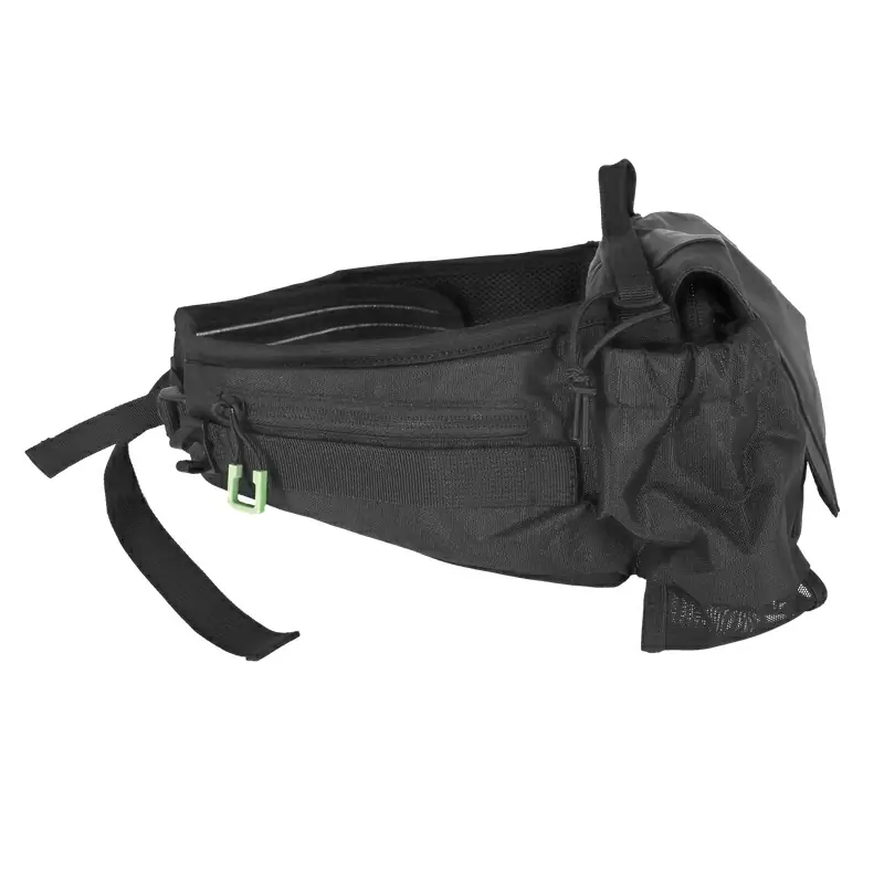 BA-H01 bum bag black/green, 27x21x8cm, 3.6 l #5