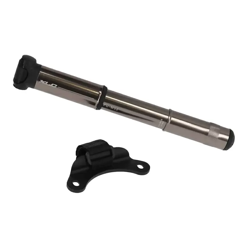 Mini pompa per MTB PU-M02 7bar 215mm alluminio testa doppia #2