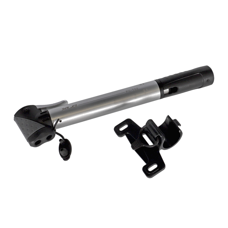 PU-T02 Mini pompe télescopique 6 bars, avec double tête