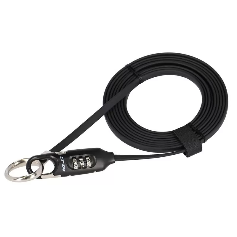 Hannibal LO-D01 Cable en espiral de 8x3000 mm y candado de combinación #1