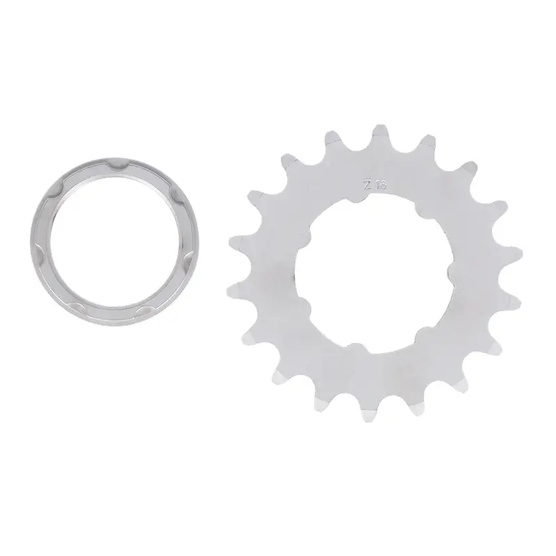Singlespeed SS-S02 1/8 ’’ 18D Pign con soporte cromado opaco - image