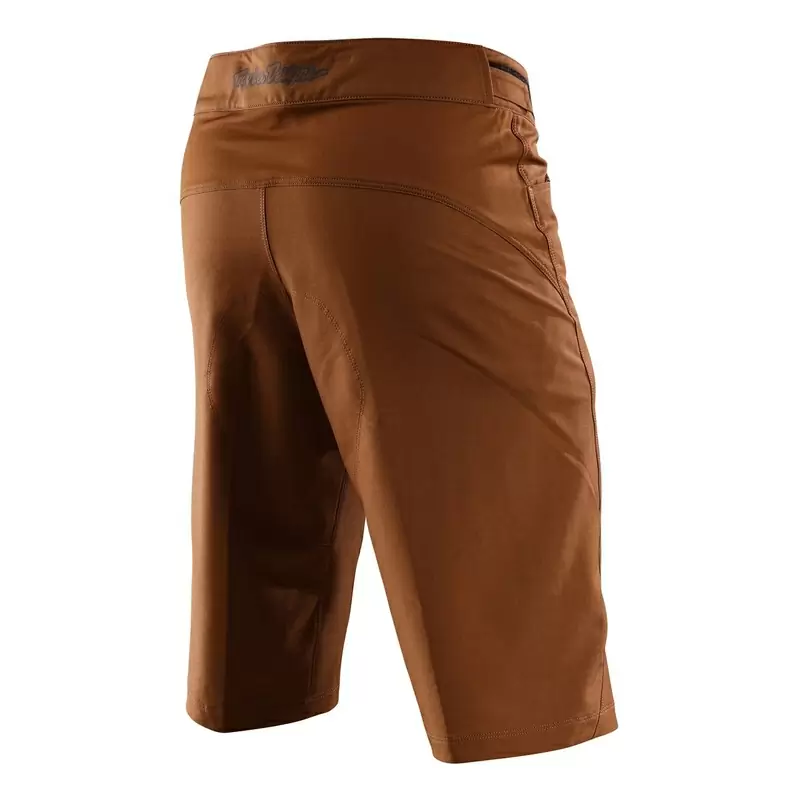 Pantalones cortos de mtb de línea de flujo casual con tela aprobada Bluesign® Brown 36 #1