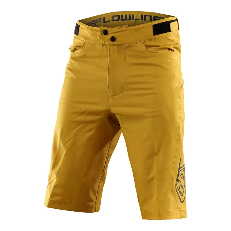 Casual flowline mtb shorts with fabric approved fabric bluesign® yellow size 30 - image