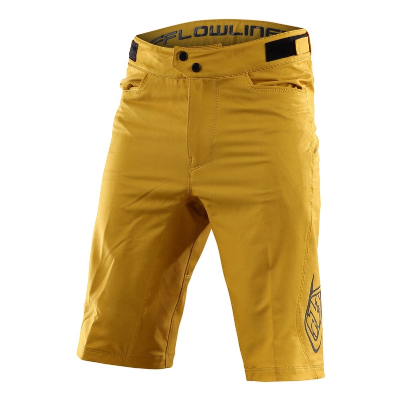 Pantalones cortos de línea de flujo informal MTB con tela aprobada por tela Bluesign® Amarillo Tamañ