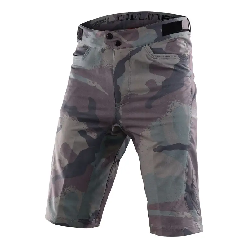 Shorts VTT de flux décontracté avec tissu omologue BlueSign® Green Taille 32 - image