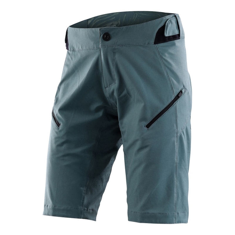 Pantaloncini MTB LILIUM elasticizzati e ventilati da donna verde Taglia M