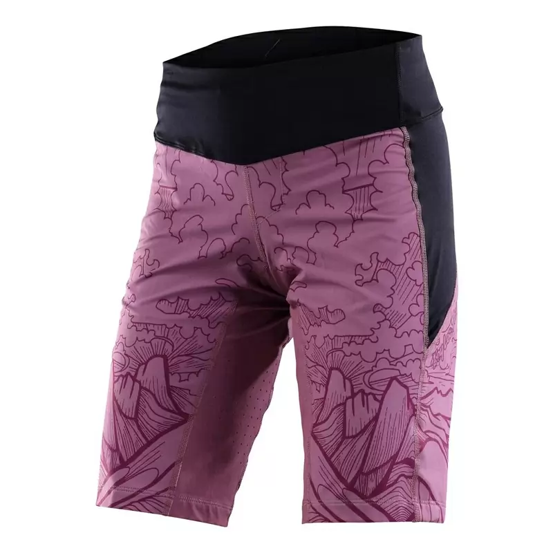 Pancalons MTB luxus elastizierte rote Frau Größe xs - image