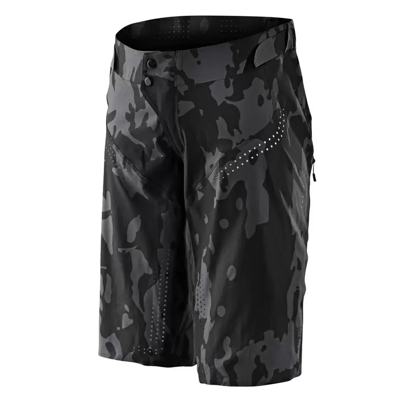 Pantaloncini MTB SPRINT Ultra protettivi e ventilati per DH e BMX nero Taglia 30 #1