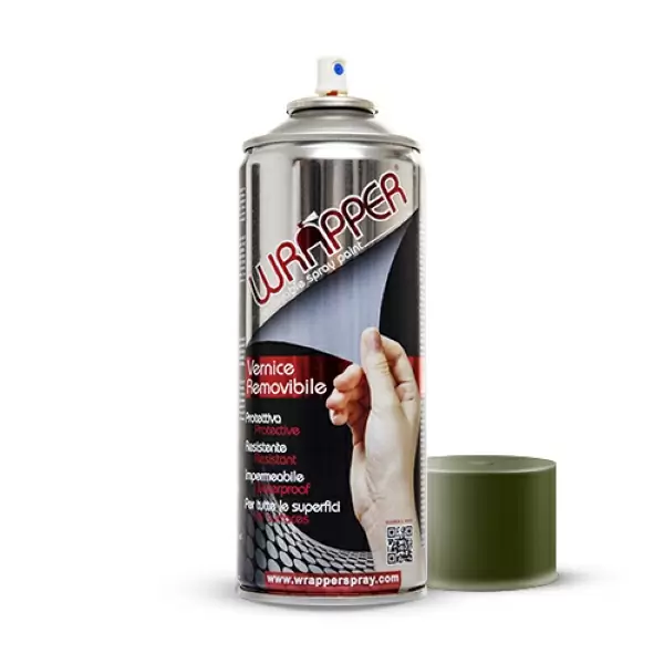 Tinta spray removível Kaki Olive Ml 400 #1