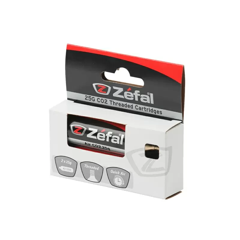 Cartucho de CO2 de repuesto roscado 25g 2 piezas #3