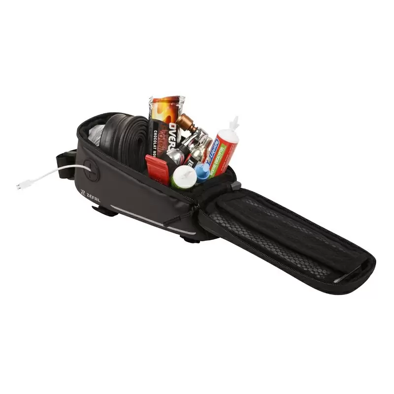 Top Tube Bag Z Console Pack T1 0.8L con soporte para smartphone negro #4