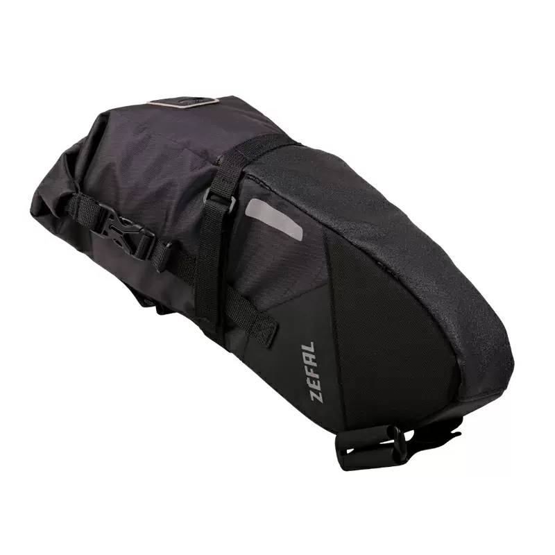 Sacoche de Selle Zefal Z Adventure R5 5L Fermeture Pliante Noir #1