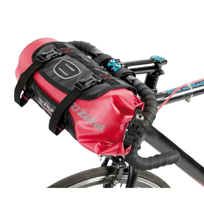 Sacoche de guidon étanche Z Adventure F10 10 litres rouge #2