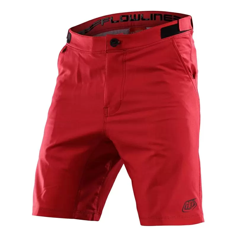 Casual Flowline MTB Shorts mit Stoff zugelassener Stoff Bluesign® Rot Größe 28 - image