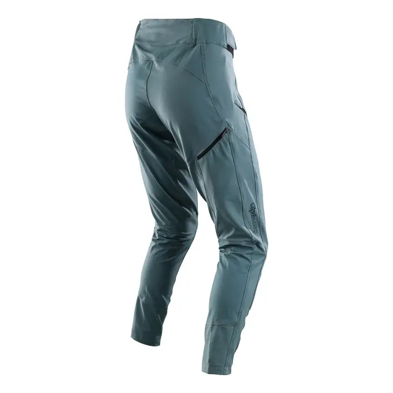 Elasticized and ventilated MTB Lilium pants for green woman size s #1
