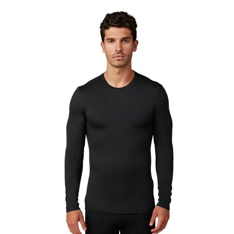 Maglia Termica Tecbase Fire LS Shirt Nero Taglia XL - image