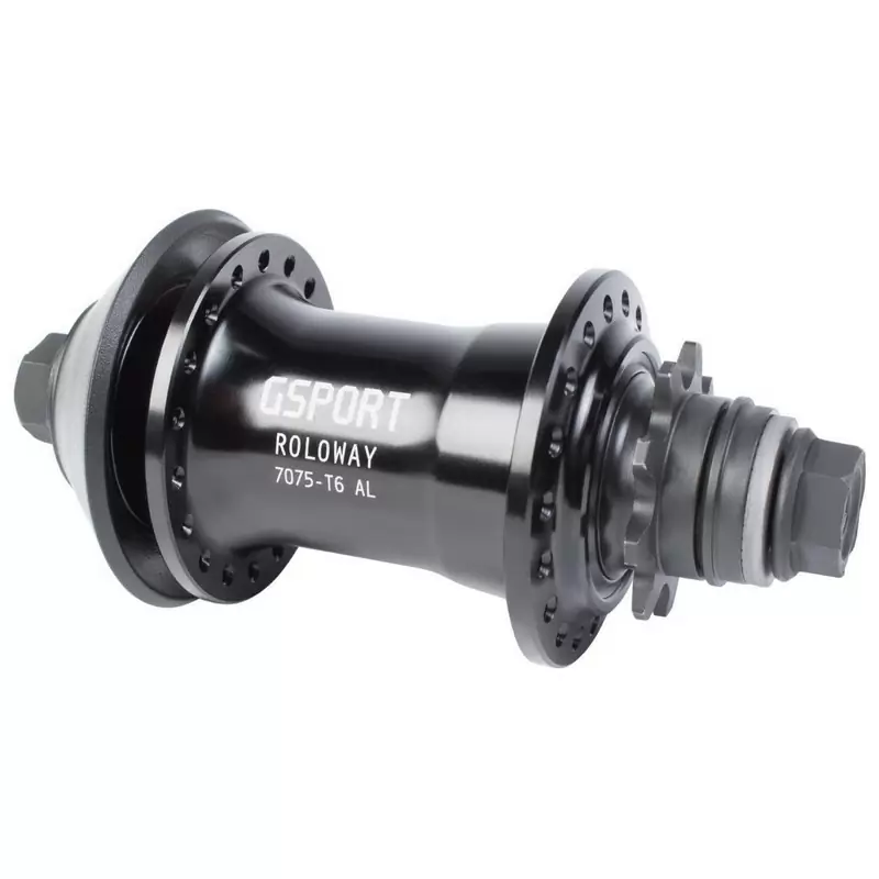 Roloway BMX-Hinterradnabe, weiblich, 9D-Kassette, 36 Löcher, Schwarz - image
