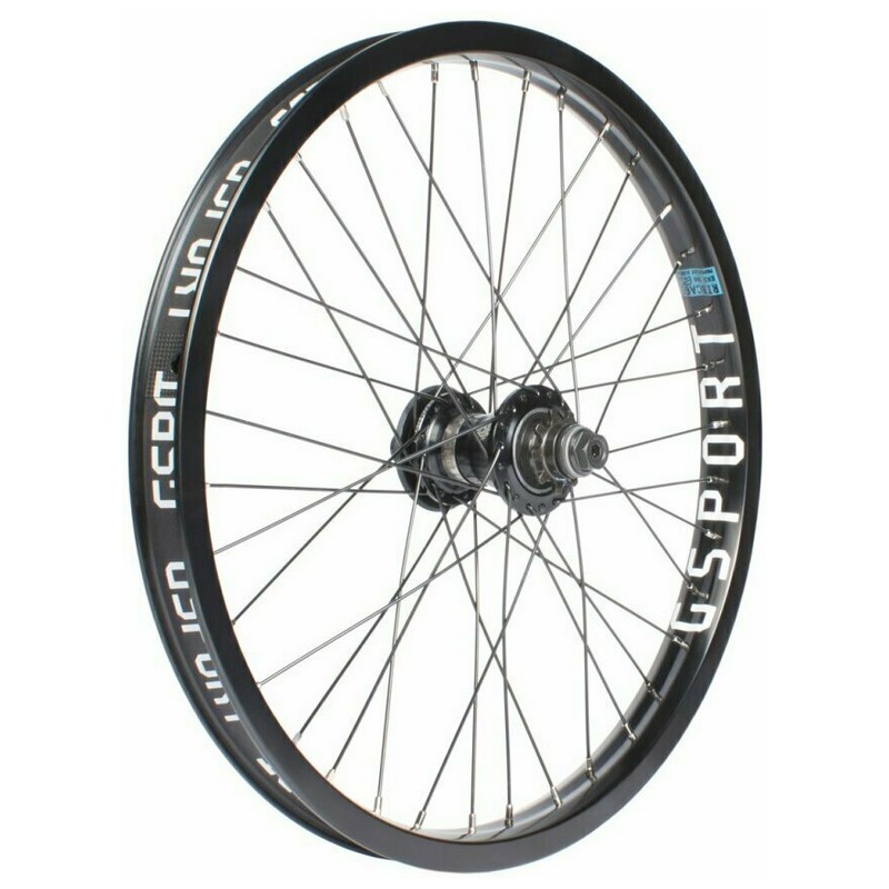 GSPORT FC ELITE 20'' Rueda Trasera BMX Transmisión Lado Derecho Negro