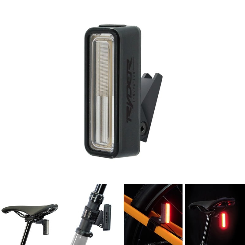 Feu arrière double extrémité LEVE'LIGHT 180 lumens USB IPX6