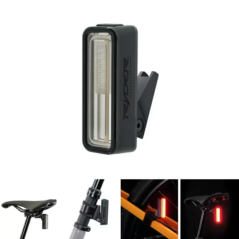 Feu arrière double extrémité LEVE'LIGHT 180 lumens USB IPX6 - image