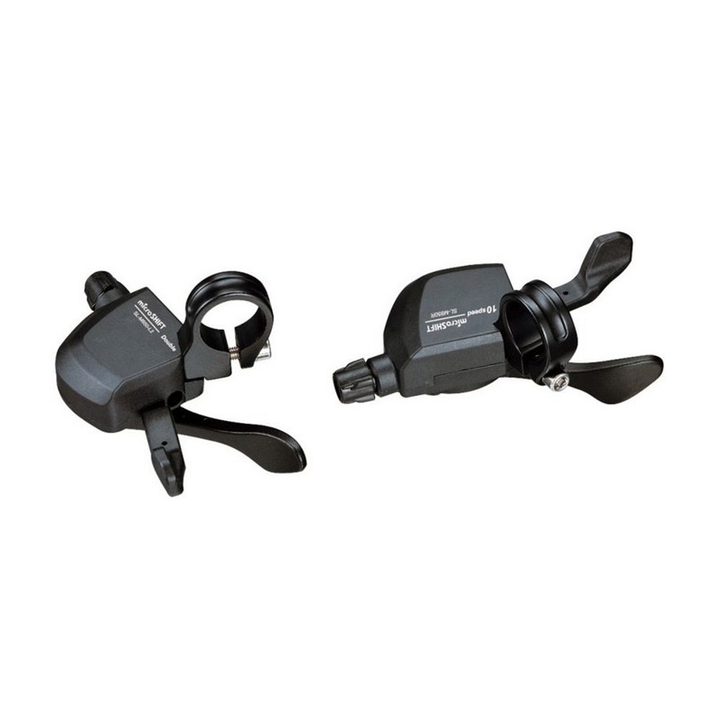Mando de cambio derecho MTB 10V en aluminio negro para SHIMANO/SUNRACE