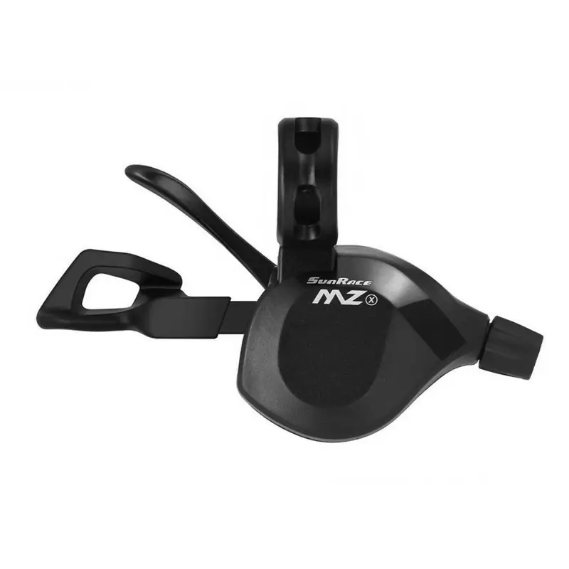 Mando de cambio derecho MTB 12V en aluminio negro para SRAM - image