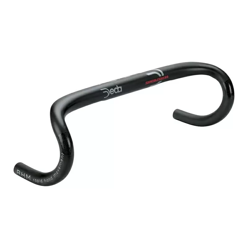 Manillar SUPERLEGGERA RHM 31,7 mm x 460 mm de carbono negro #1