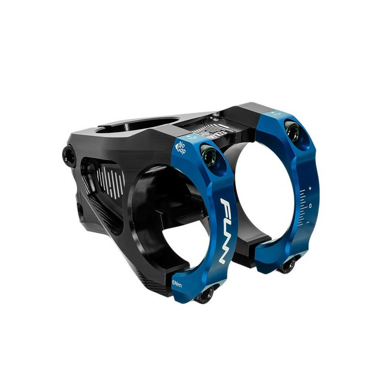 Potencia de manillar EQUALIZER 31,8x42 mm Aluminio Ángulo de 10° Azul