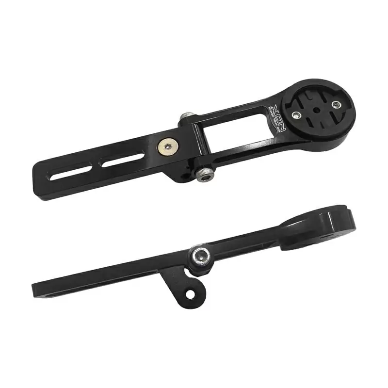 Support réglable pour GARMIN + GoPro - Support inférieur en aluminium - image