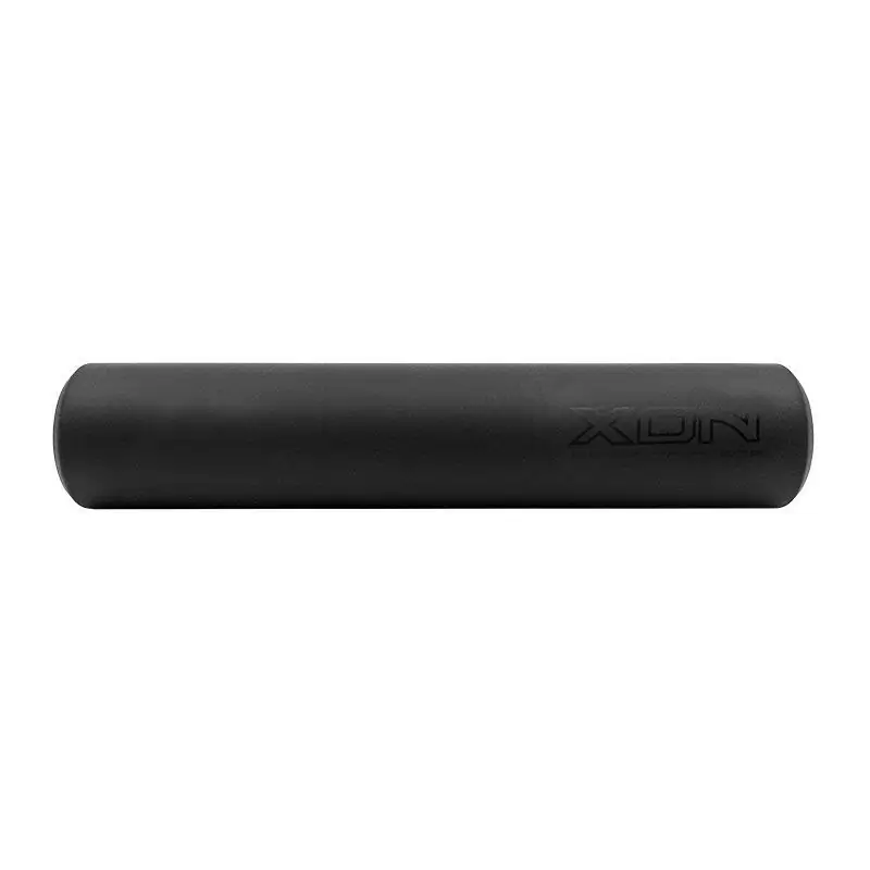 Manopola in Silicone 125x30mm Nero - Tappi Inclusi - image