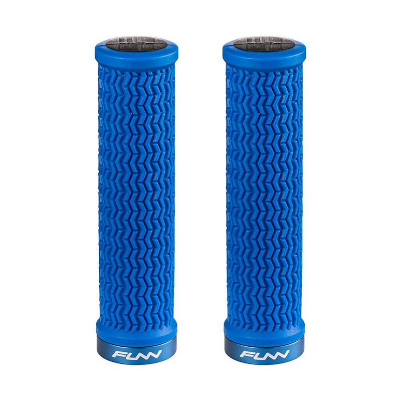 Perilla HOLESHOT de 31 mm con collar de aluminio azul