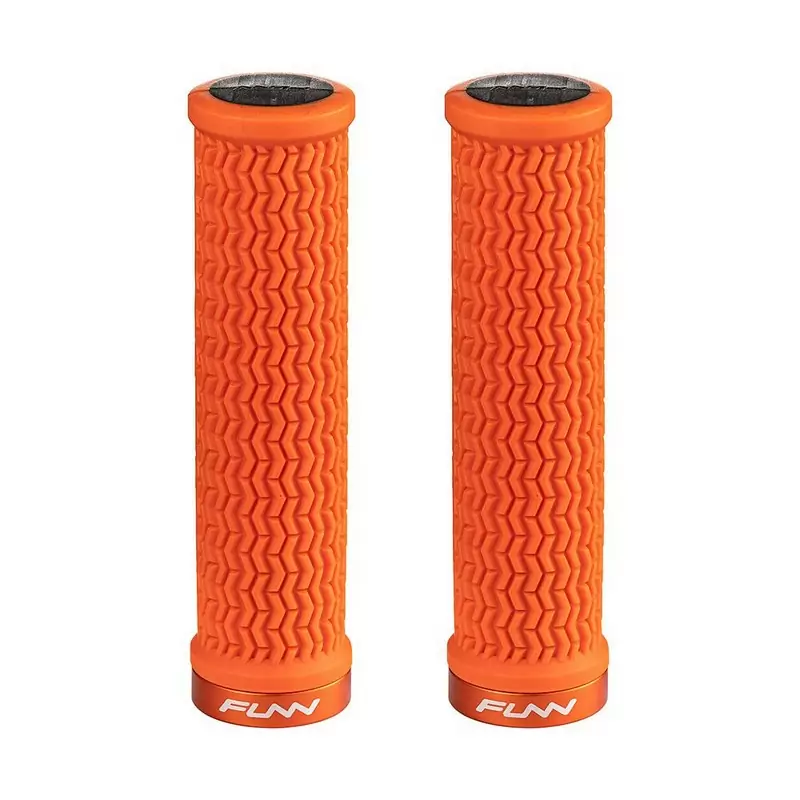 Perilla HOLESHOT de 31 mm con collar de aluminio naranja - image
