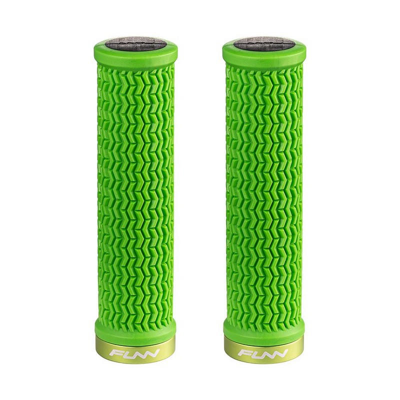 Perilla HOLESHOT de 31 mm con collar de aluminio verde
