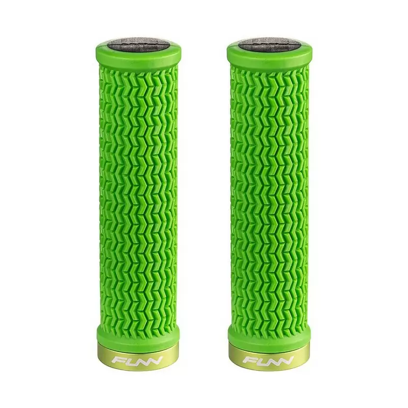 Perilla HOLESHOT de 31 mm con collar de aluminio verde - image