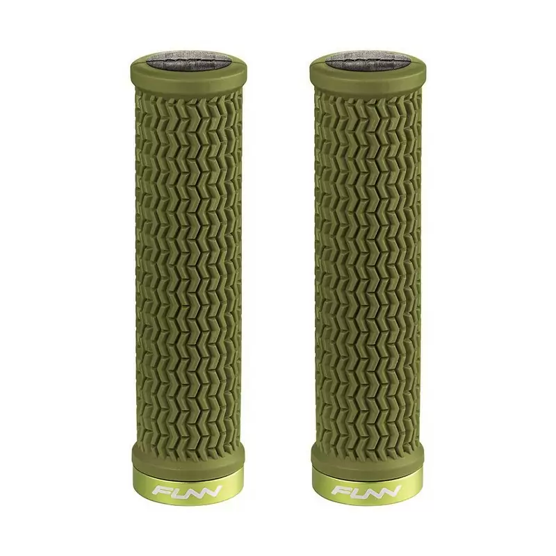 Manopola HOLESHOT 31mm con Collarino in Alluminio Verde Oliva - image