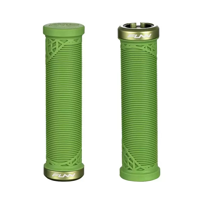 Manopola HILT JUNIOR 19mm Verde con Collarino Alluminio - image