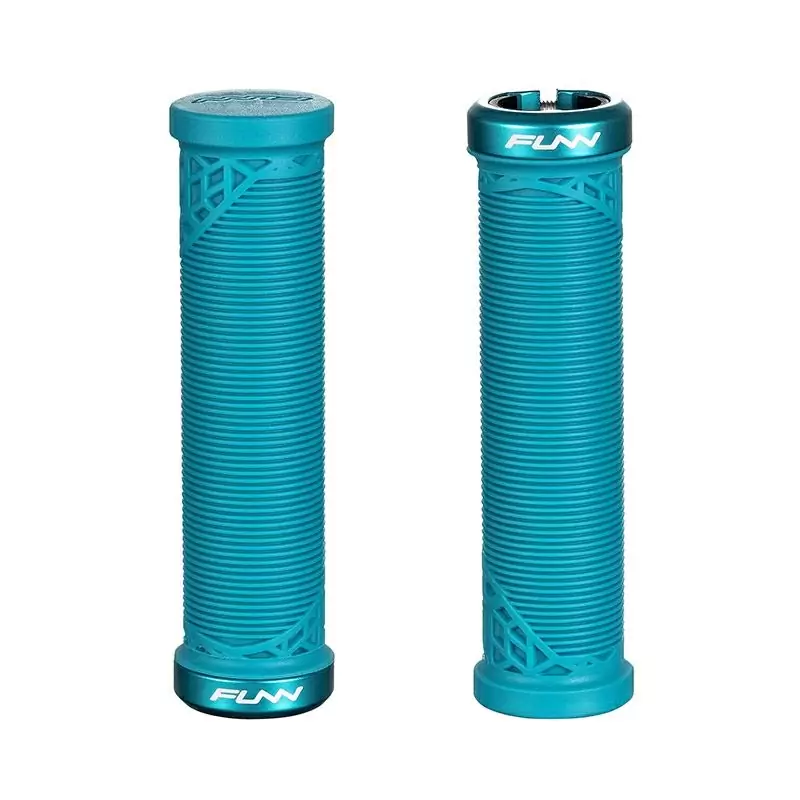 HILT JUNIOR 19 mm hellblauer Griff mit Aluminiumkragen - image