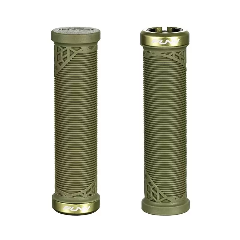 HILT JUNIOR 19mm Olive Green Grip with Aluminum Collar - image
