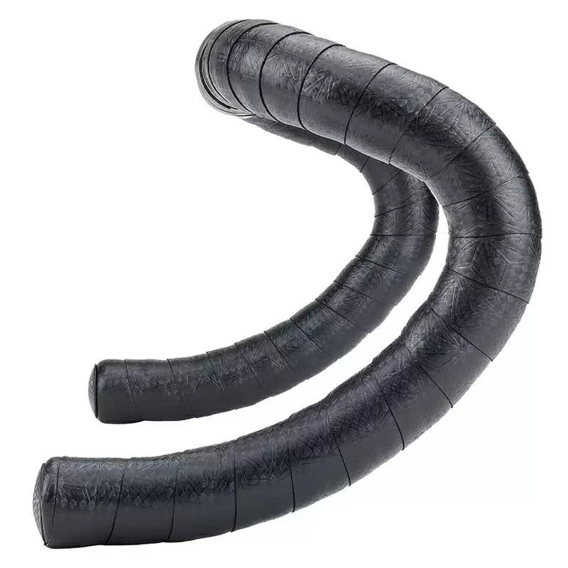 Cinta Manillar BLING Carbono Negro + Tapa Negra #1