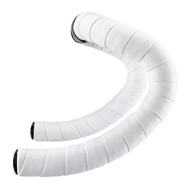 Cinta Manillar SUAVE 2000x30x2.5mm en EVA Blanca + Tapa Negra - image