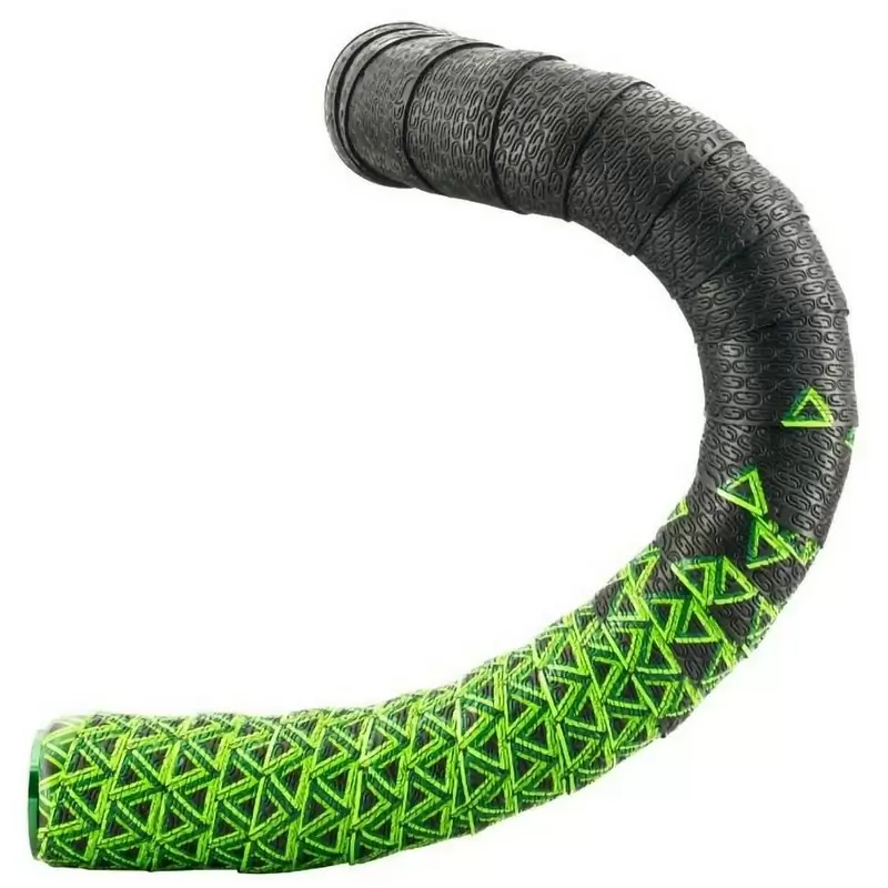 Cinta Manillar LOOP 2.5x30x2000mm en PU+EVA Negro/Verde - image