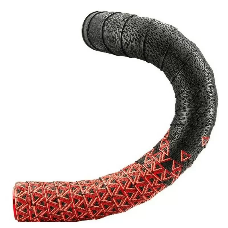 Cinta Manillar LOOP 2.5x30x2000mm en PU+EVA Negro/Rojo - image