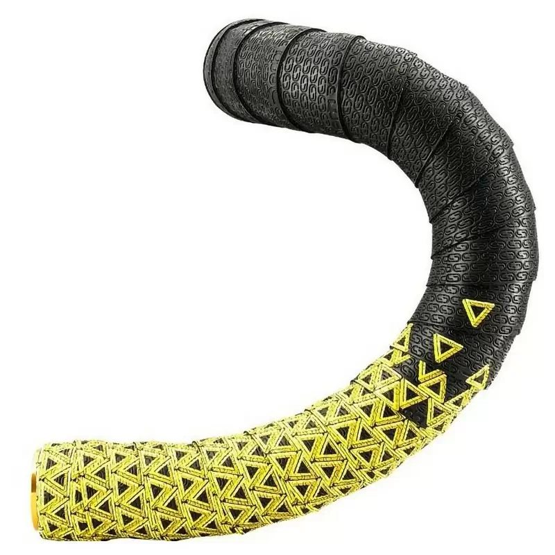 Cinta Manillar LOOP 2.5x30x2000mm en PU+EVA Negro/Amarillo - image