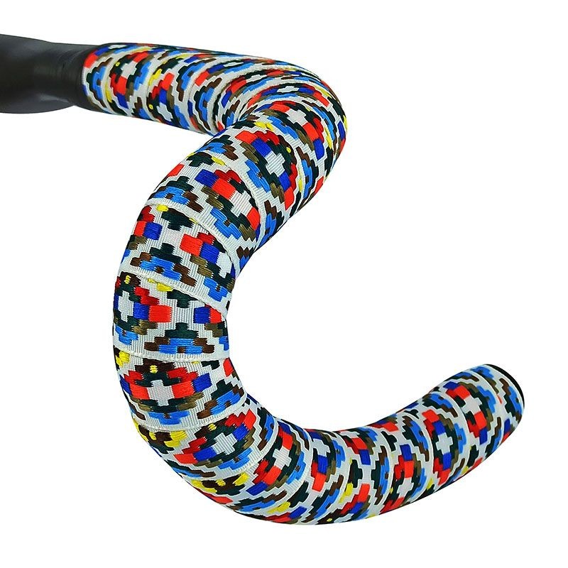 Cinta de manillar holandesa azteca tejida Multicolor