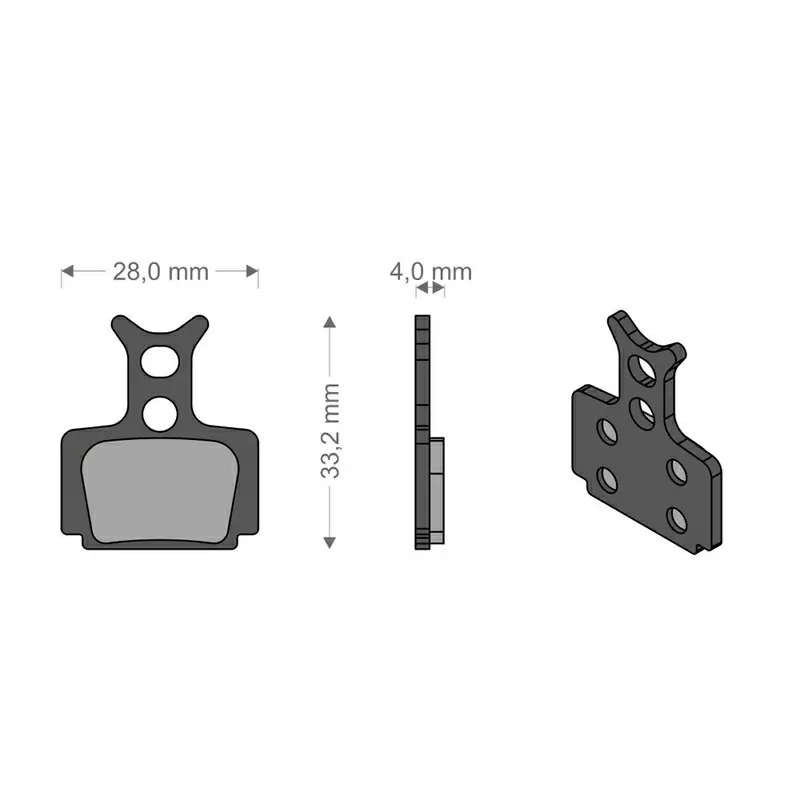 Coussinets techniques de performance pour système T1 RACING/MEGA/RX/CURA FORMULA - image